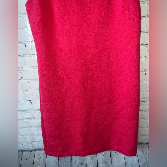 Chetta Bee Sunhee dark pink sleeveless dress size 8 - Picture 6 of 12